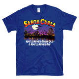 SANTA CARLA PIER VAMPIRE BATS - You'll Never Grow Old You'll Never Die Horror Movie Tourist -  T-shirt