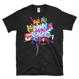 DAMN SEAGALS - Seagull Parody Steven Seagal 80s 90s Action Movie Mash Up Pun - T-shirt