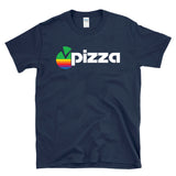 PIZZA - Retro 80s Computer Logo Vintage Tech - T-Shirt