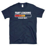 FART LOADING PLEASE WAIT  - Flatulence Gas Joke Farting Humor Vintage Joke - T-Shirt