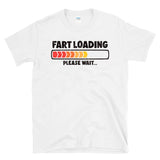 FART LOADING PLEASE WAIT  - Flatulence Gas Joke Farting Humor Vintage Joke - T-Shirt