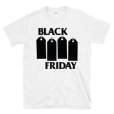 BLACK FRIDAY - Sales Tag Punk Rock Music Flag Parody - T-Shirt