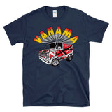VANAMA - Rock N Roll Panama Van Parody Retro Style Vintage Tour Shirt - T-Shirt