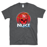 NUKE CULT - Retro 80s Sci Fi Action Movie Drug Logo - T-Shirt