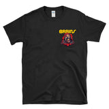 BRAINS - Tarman Zombie Skateboarding  Ripper Living Dead Sk8 Mash Up - T-Shirt