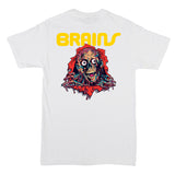 BRAINS - Tarman Zombie Skateboarding  Ripper Living Dead Sk8 Mash Up - T-Shirt