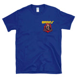 BRAINS - Tarman Zombie Skateboarding  Ripper Living Dead Sk8 Mash Up - T-Shirt