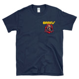 BRAINS - Tarman Zombie Skateboarding  Ripper Living Dead Sk8 Mash Up - T-Shirt