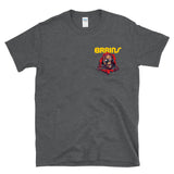BRAINS - Tarman Zombie Skateboarding  Ripper Living Dead Sk8 Mash Up - T-Shirt