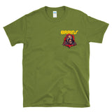 BRAINS - Tarman Zombie Skateboarding  Ripper Living Dead Sk8 Mash Up - T-Shirt