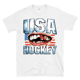 USA HOCKEY - 2026 Gold Medal Champions Bloody Teeth - T-shirt