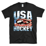 USA HOCKEY - 2026 Gold Medal Champions Bloody Teeth - T-shirt