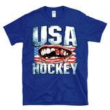 USA HOCKEY - 2026 Gold Medal Champions Bloody Teeth - T-shirt