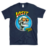 VISIT GROUND ZERO - Nuclear Explosion Skeleton Vacation Parody - T-Shirt