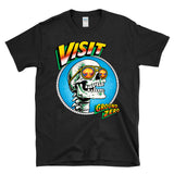 VISIT GROUND ZERO - Nuclear Explosion Skeleton Vacation Parody - T-Shirt
