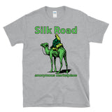 SILK ROAD Anonymous Marketplace Logo -  Dark Web Crypto BTC Hacker - T-Shirt