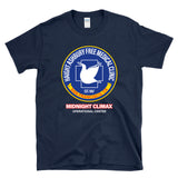 HAIGHT ASHBURY FREE MEDICAL CLINIC - Midnight Climax MKUltra cia top secret parody T-Shirt