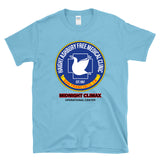 HAIGHT ASHBURY FREE MEDICAL CLINIC - Midnight Climax MKUltra cia top secret parody T-Shirt
