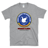HAIGHT ASHBURY FREE MEDICAL CLINIC - Midnight Climax MKUltra cia top secret parody T-Shirt