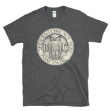 BOHEMIAN GROVE - Owl Shrine Club Logo Weaving Spiders Come Not Here T-Shirt