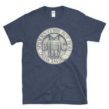 BOHEMIAN GROVE - Owl Shrine Club Logo Weaving Spiders Come Not Here T-Shirt