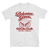 Bohemian Grove Social Club - Owl Logo Secret Society Monte Rio T-Shirt