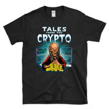 TALES FROM THE CRYPTO - funny cryptocurrency miner horror comic BTC coin T-Shirt