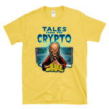 TALES FROM THE CRYPTO - funny cryptocurrency miner horror comic BTC coin T-Shirt