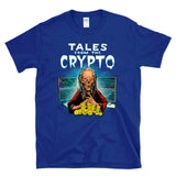 TALES FROM THE CRYPTO - funny cryptocurrency miner horror comic BTC coin T-Shirt