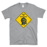 YIELD TO REPTILIANS - funny UFO conspiracy theory alien believer T-Shirt