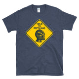YIELD TO REPTILIANS - funny UFO conspiracy theory alien believer T-Shirt