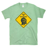 YIELD TO REPTILIANS - funny UFO conspiracy theory alien believer T-Shirt