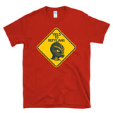 YIELD TO REPTILIANS - funny UFO conspiracy theory alien believer T-Shirt