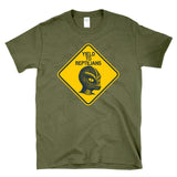 YIELD TO REPTILIANS - funny UFO conspiracy theory alien believer T-Shirt