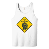 YIELD TO REPTILIANS - funny UFO conspiracy theory alien believer Tank Top T-shirt