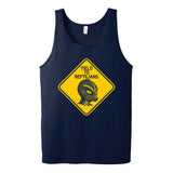 YIELD TO REPTILIANS - funny UFO conspiracy theory alien believer Tank Top T-shirt