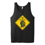YIELD TO REPTILIANS - funny UFO conspiracy theory alien believer Tank Top T-shirt