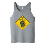 YIELD TO REPTILIANS - funny UFO conspiracy theory alien believer Tank Top T-shirt