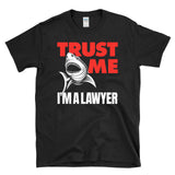 TRUST ME I'M A LAWYER - funny retro shark graphic sarcastic legal advice T-Shirt