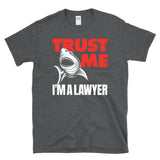 TRUST ME I'M A LAWYER - funny retro shark graphic sarcastic legal advice T-Shirt