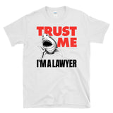 TRUST ME I'M A LAWYER - funny retro shark graphic sarcastic legal advice T-Shirt