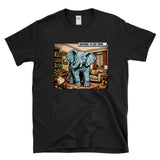 Nothing To See Here - Elephant in the Room sarcastic comic pun T-shirt