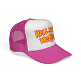 Hell Yeah Brother - 80s pop Culture Wrestling Quote USA bro Retro Throwback  Mesh Trucker Cap