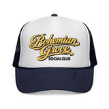 Bohemian Grove Social Club - new world order secret society conspiracy theory tourist Trucker Hat