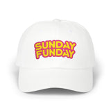 Sunday Funday - Retro Beach & Pool Party Summertime Fun Embroidered Dad Hat