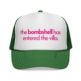The BOMBSHELL Has Entered The VILLA - funny flirty pop culture got a text dating mesh Trucker Hat