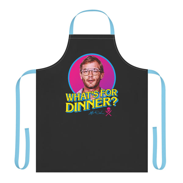WHAT"S FOR DINNER? - Jeffrey Dahmer Serial Killer - Chef's Apron