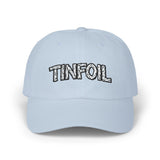 TINFOIL - hat Funny Conspiracy Theory Pun Alien UFO Lover Punny Sarcastic Embroidered Dad Cap