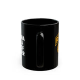 RANGER I Wanna Live a Life of Danger - Military air Combat USA Vet logo ceramic coffee mug