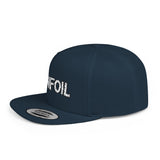 TINFOIL - Hat Funny Conspiracy Theory Pun Alien UFO Lover Punny Sarcastic 6 Panel Flat Snapback Cap